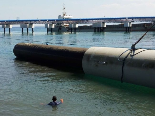 CCS Sertifikalı Hava Yastığı Gemisi Fırlatma Borusu Yüzer Lastik Tekne Kurtarma