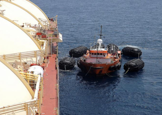 Docking Boat Offshore Pnömatik Lastik Çamurluklar Yokohama Tipi