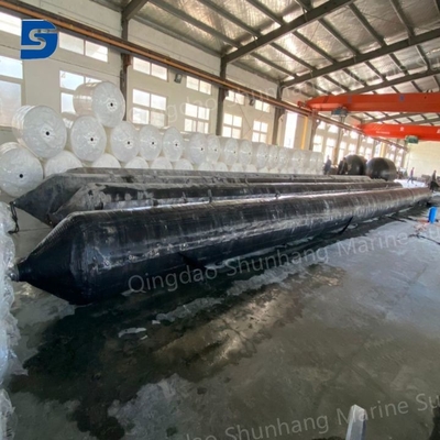 Siyah Ağır kaldırma hava yastığı Palet Paketi ISO 14409 Tamir takımları ile standart şişme hava yastığı